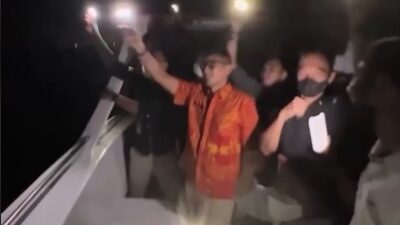 Kapal Ditumpangi Sandiaga Uno Tersesat, Panitia Tidak Siap!