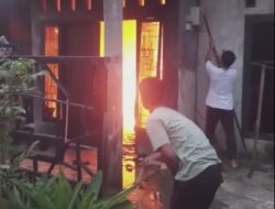 Api Lalap Sepeda Motor, 1 Korban Luka Ringan