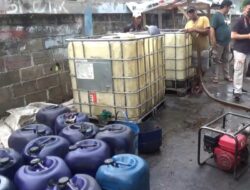 Polda Gerebek Dua Gudang Penimbun Solar Subsidi