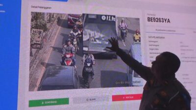 40 Pengendara Terjaring Tilang Elektronik di Bandarlampung