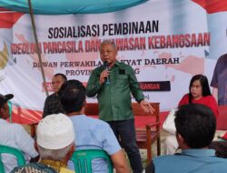 Sahlan Syukur Tambah Wawasan Kebangsaan Warga Krawang Sari