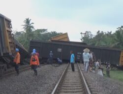 KNKT Selidiki Penyebab Adu Banteng KA Babaranjang