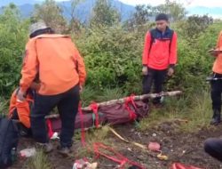 Tim SAR BPBD Lambar Evakuasi 1 Pendaki Meninggal dan 7 Luka Berat