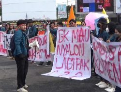 Refleksi 4 Tahun Arinal-Nunik, Mahasiswa Unila Sampaikan Tuntutan