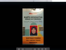 Jemaah Haji Kloter 12 Asal Lamteng Meninggal Dunia