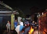 Warga Panik Kabel Listrik Terbakar, Dua Damkar Dikerahkan