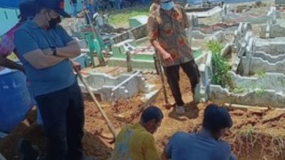 Tewas Tak Wajar, Polres Lamteng Ekhumasi Makam Pelajar SMK