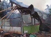 Usaha Ternak Jangkrik Ludes Terbakar, Pemkot Metro Bantu Material Bangunan