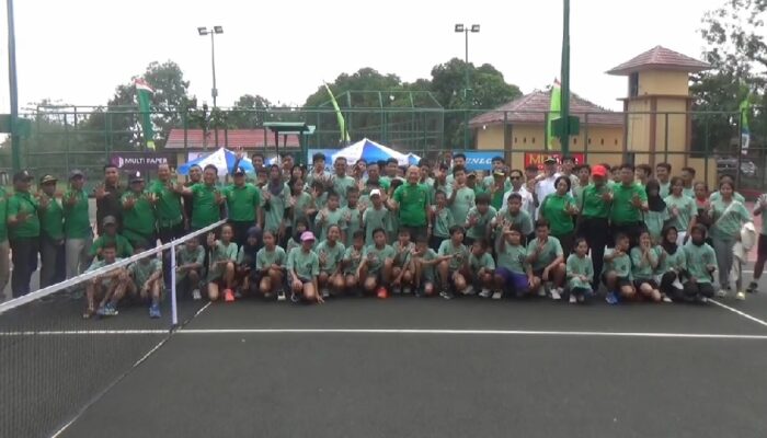 132 Atlet Tenis Junior Ikut Walikota Cup Metro 2023