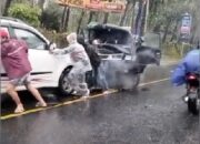 Tabrakan Beruntun Pesawaran Libatkan Toyota Rush, L-300 dan Truk