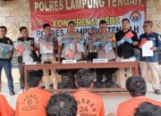 Polres Lamteng Ringkus 32 Bandit, 2 Diantaranya Gembong Curanmor