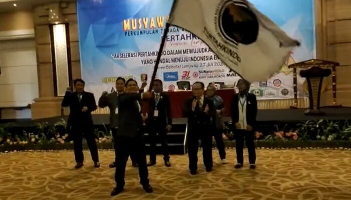 Vidi Wirawan Tinto Lanjut Nahkodai Pertahkindo Lampung 2023 – 2028