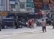 Drama Penangkapan Residivis Curanmor, Pelaku Hunus Bayonet Hendak Tikam Polisi