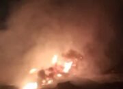 Bakar Sampah Merembet ke Lahan, Warga Suka Menanti Heboh