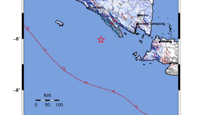 Pesisir Barat Lampung Diguncang Gempa M 5,0, BMKG Peringatkan Awas Gempa Susulan