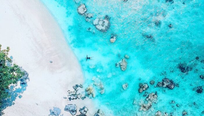 Pesona Bawah Laut Pulau di Lampung Cocok Untuk Snorkeling dan Diving, Pulau Nomer Enam Makko Tanding