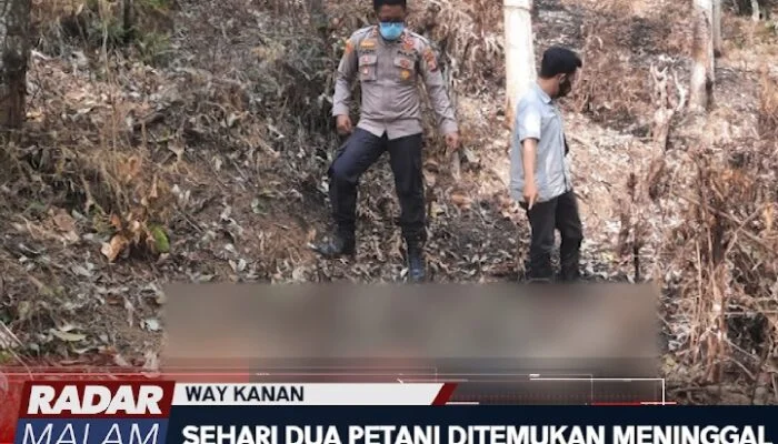 Innalillahi, Dalam Sehari Dua Petani Ditemukan Meninggal Di Kebun
