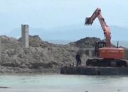 Tak Kantongi Izin, KKP Setop Reklamasi Pantai Karang Maritim Oleh PT SJIM