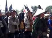 Aksi Petani 5 Kabupaten dan Mahasiswa Kepung Bandarlampung