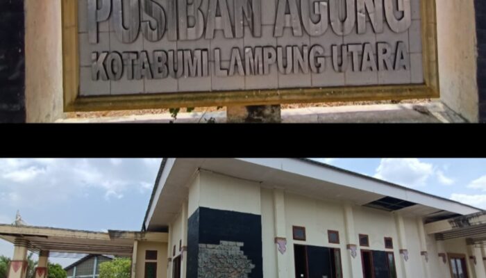 Pusiban Agung Rumah Dinas Bupati Lampura Dibiarkan Terbengkalai
