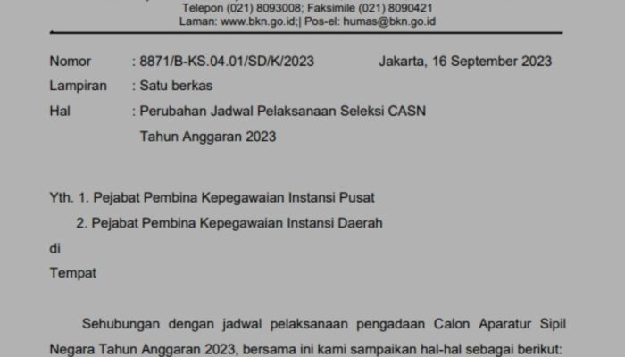 Pelamar Kena Prank, Pendaftaran CPNS dan PPPK 2023 Ditunda, Ini Jadwal Terbarunya!