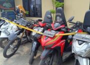 Geng Curanmor Lampung Diamankan Di Bogor, Barang Bukti 11 Unit Motor Disita