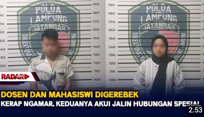 Dosen UIN Raden Intan dan Mahasiswi Mesum Dilepaskan, Warga Tetap Minta Pelaku Pindah