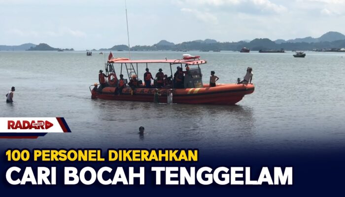 100 Personel Dikerahkan Cari Bocah Tenggelam