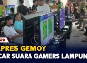 Capres Gemoy Incar Suara Gamers Lampung