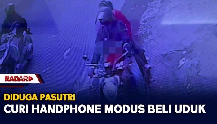 Diduga Pasutri, Curi Handphone Modus Beli Uduk