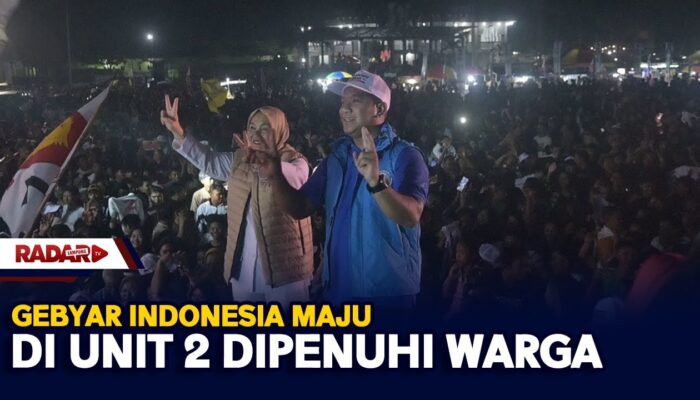Gebyar Indonesia Maju Di Unit 2 Dipenuhi Warga