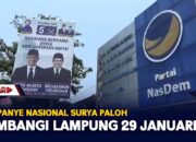 Kampanye Nasional Surya Paloh Sambangi Lampung 29 Januari