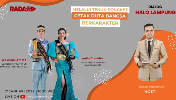 Melalui Tenun Songket Cetak Duta Bangsa Berkarakter