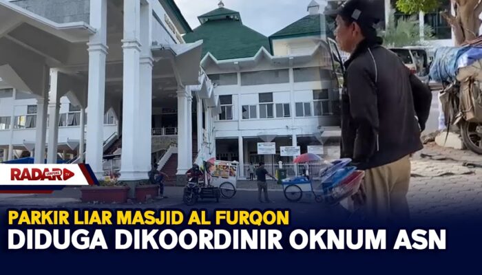 Parkir Liar Masjid Al Furqon, Diduga Dikoordinir Oknum ASN