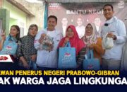 Relawan Penerus Negeri Prabowo-Gibran Ajak Warga Jaga Lingkungan