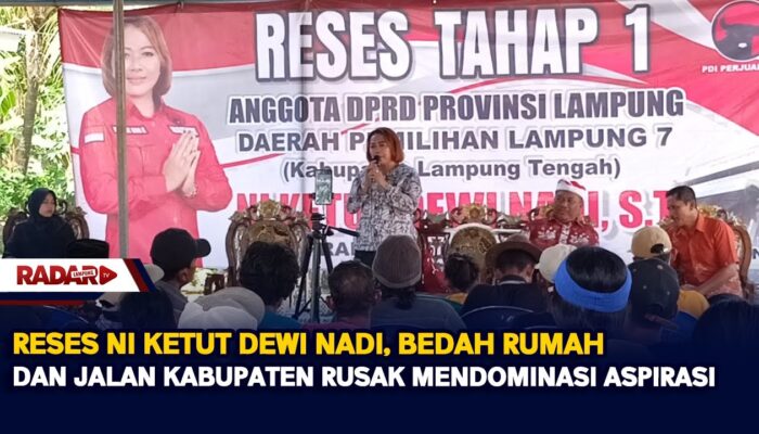 Reses Ni Ketut Dewi Nadi, Bedah Rumah Dan Jalan Kabupaten Rusak Mendominasi Aspirasi