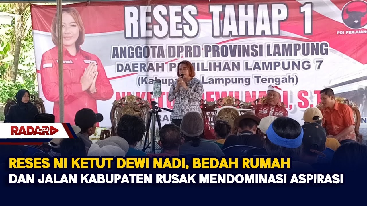 Reses Ni Ketut Dewi Nadi Bedah Rumah Dan Jalan Kabupaten Rusak