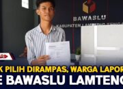 Hak Pilih Dirampas, Warga Lapor Ke Bawaslu Lamteng