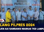 JELANG PILPRES 2024, Sekjen AAI Sambangi Markas TKD Lampung