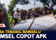 Masa Tenang, Bawaslu Lamsel Copot APK