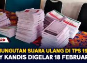 Pemungutan Suara Ulang Di TPS 19 Way Kandis Digelar 18 Februari