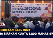 Penerimaan Baru 2024, Itera Siapkan Kuota 5 200 Mahasiswa