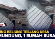 Puting Beliung Terjang Desa Berundung, 1 Rumah Rusak