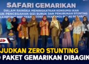 Wujudkan Zero Stunting, 150 Paket Gemarikan Dibagikan