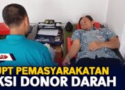 3 UPT Pemasyarakatan Aksi Donor Darah