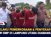 6 Pelaku P3merks*4n & Penyekapan Siswi SMP Di Lampung Utara Diamankan