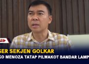 Geser Sekjen Golkar, Rycko Menoza Tatap PILWAKOT Bandar Lampung