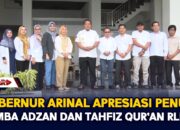 Gubernur Arinal Apresiasi Penuh Lomba Adzan Dan Tahfiz Qur’an RLMG