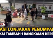 Atasi Lonjakan Penumpang, PT KAI Tambah 1 Rangkaian Kereta