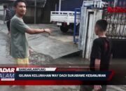 Giliran Kelurahan Way Dadi Sukarame Kebanjiran